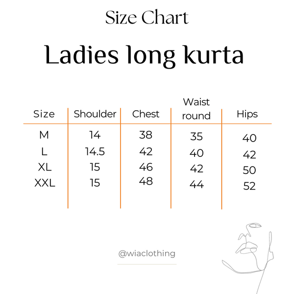 Women's long kurta