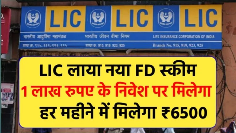 LIC FD Scheme